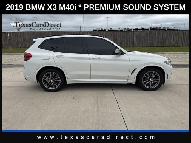 used 2019 BMW X3 car, priced at $27,988