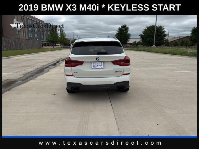 used 2019 BMW X3 car, priced at $27,988