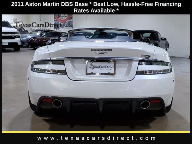 used 2011 Aston Martin DBS car, priced at $79,988