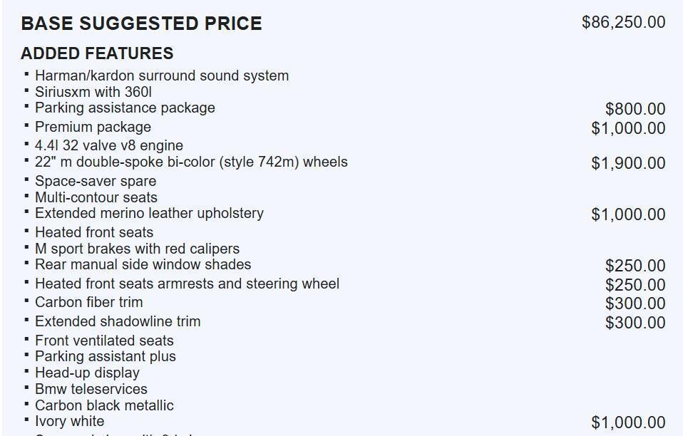 used 2021 BMW X6 car, priced at $52,998