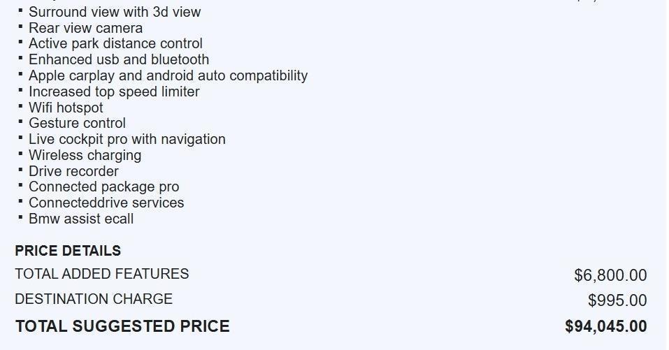 used 2021 BMW X6 car, priced at $52,998