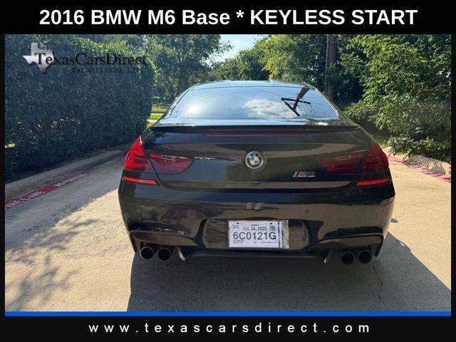 used 2016 BMW M6 car, priced at $31,498