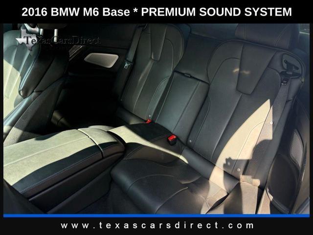 used 2016 BMW M6 car, priced at $31,498