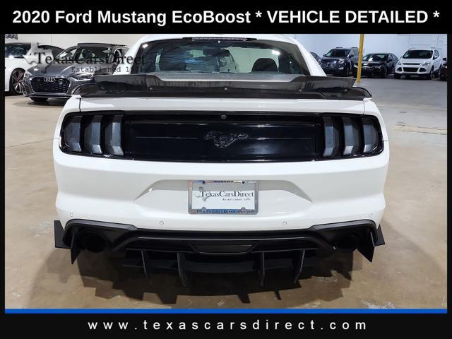 used 2020 Ford Mustang car, priced at $18,924