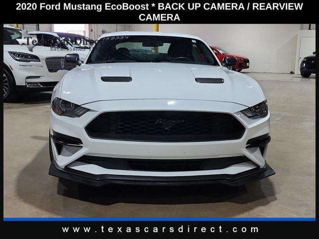 used 2020 Ford Mustang car, priced at $18,924