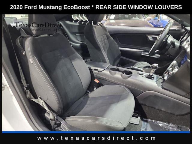 used 2020 Ford Mustang car, priced at $18,924