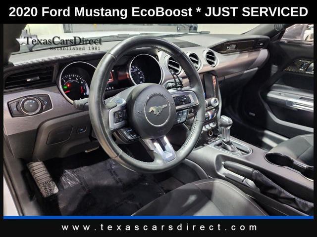 used 2020 Ford Mustang car, priced at $18,924