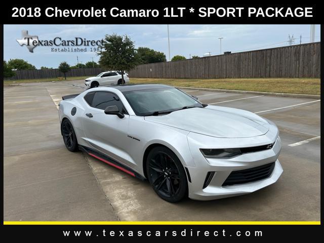 used 2018 Chevrolet Camaro car, priced at $17,899