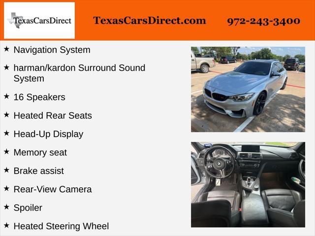 used 2016 BMW M3 car, priced at $37,994