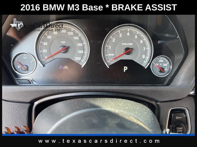 used 2016 BMW M3 car, priced at $37,994