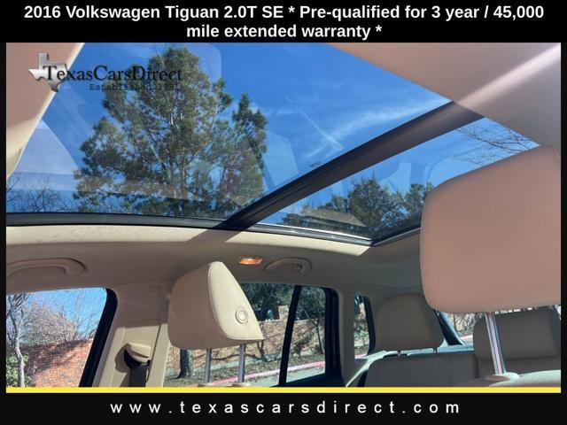 used 2016 Volkswagen Tiguan car, priced at $11,899