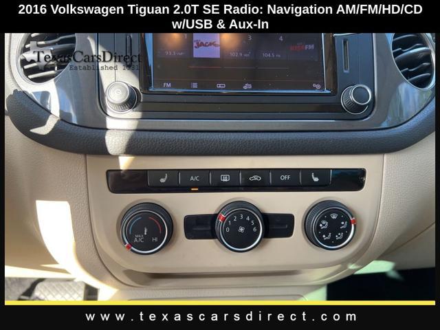 used 2016 Volkswagen Tiguan car, priced at $11,899