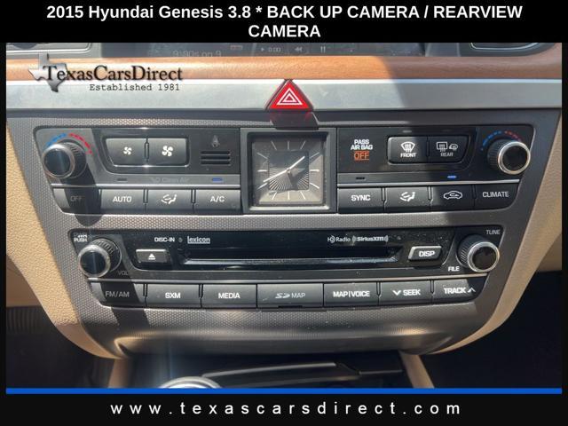used 2015 Hyundai Genesis car, priced at $15,545
