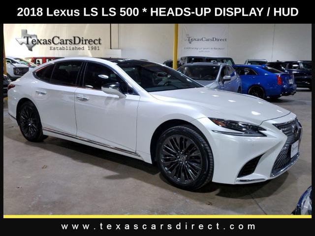 used 2018 Lexus LS 500 car, priced at $37,998