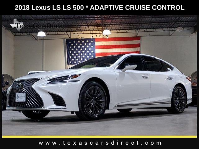 used 2018 Lexus LS 500 car, priced at $37,998