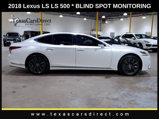 used 2018 Lexus LS 500 car, priced at $37,998