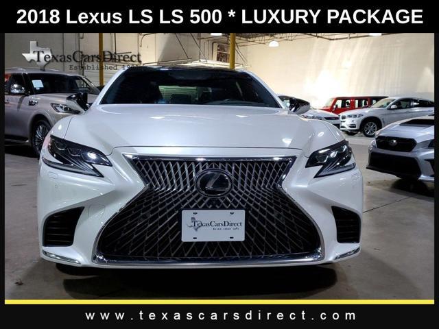 used 2018 Lexus LS 500 car, priced at $37,998