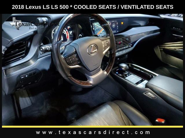 used 2018 Lexus LS 500 car, priced at $37,998