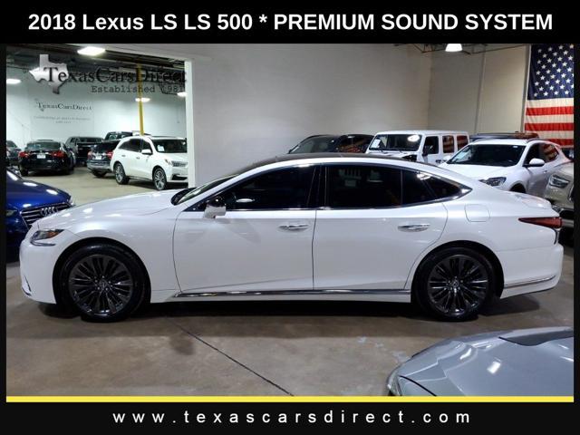 used 2018 Lexus LS 500 car, priced at $37,998