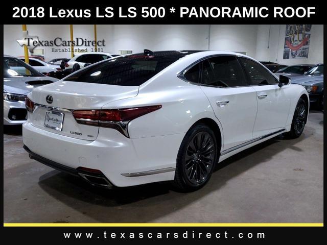 used 2018 Lexus LS 500 car, priced at $37,998