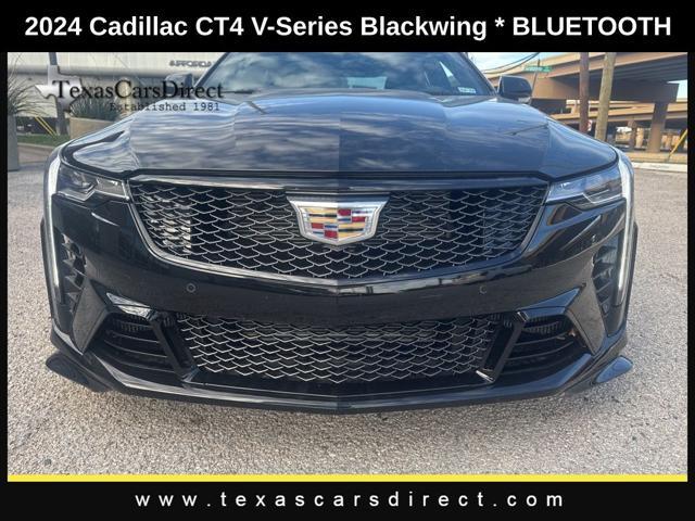 used 2024 Cadillac CT4-V car, priced at $64,899