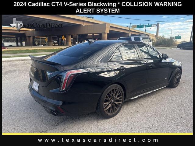 used 2024 Cadillac CT4-V car, priced at $64,899