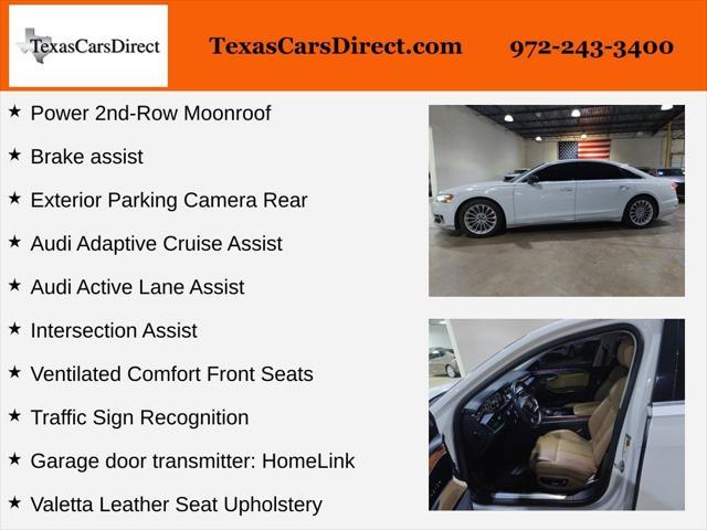 used 2020 Audi A8 car, priced at $37,978
