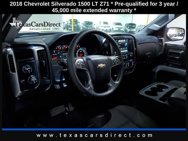 used 2018 Chevrolet Silverado 1500 car, priced at $25,780