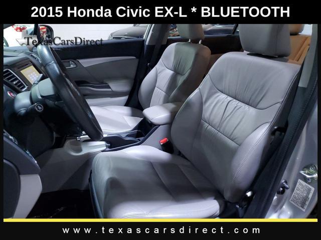 used 2015 Honda Civic car, priced at $16,915