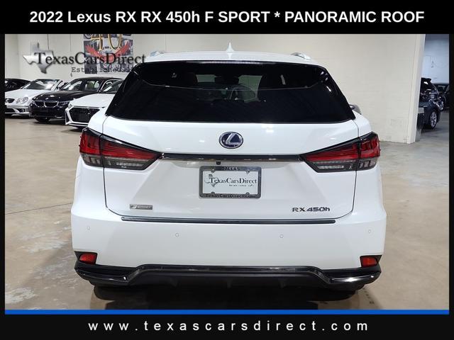 used 2022 Lexus RX 450h car, priced at $47,708