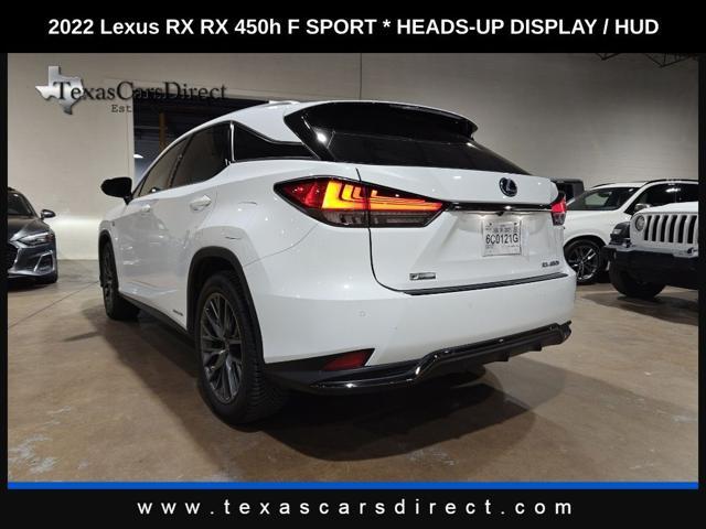 used 2022 Lexus RX 450h car, priced at $47,708