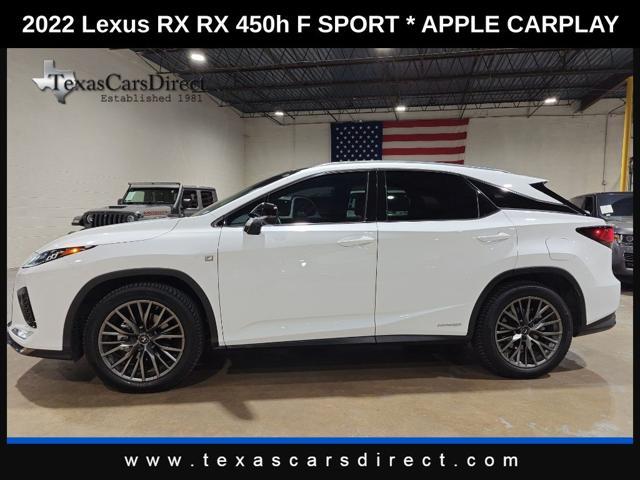 used 2022 Lexus RX 450h car, priced at $47,708