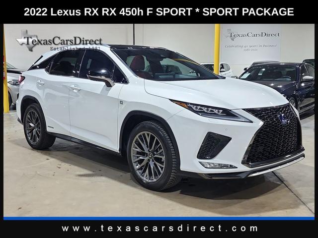 used 2022 Lexus RX 450h car, priced at $47,708