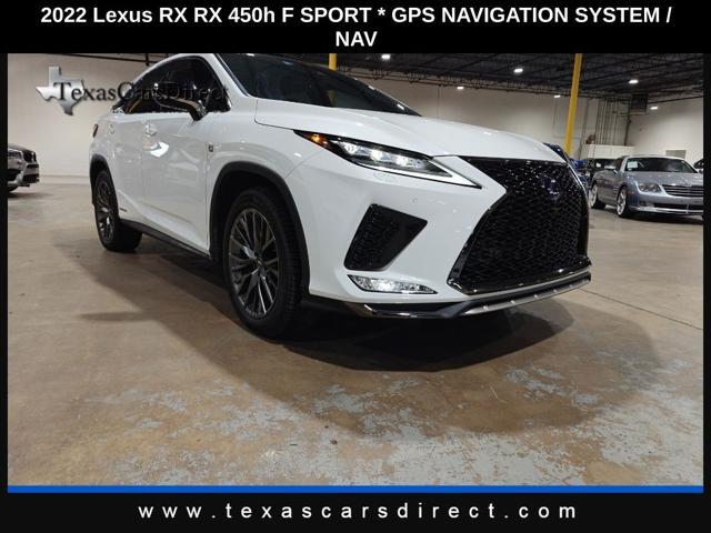 used 2022 Lexus RX 450h car, priced at $47,708