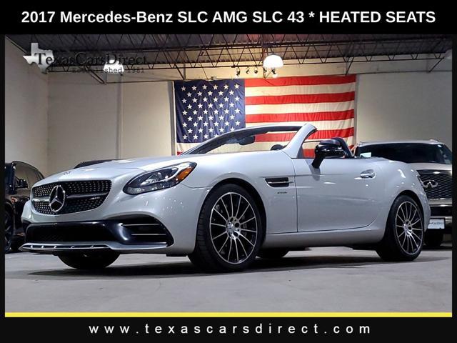 used 2017 Mercedes-Benz AMG SLC 43 car, priced at $26,995