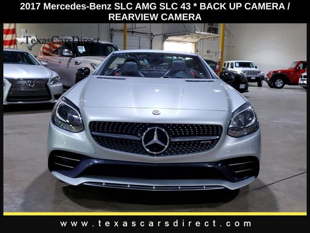 used 2017 Mercedes-Benz AMG SLC 43 car, priced at $26,995