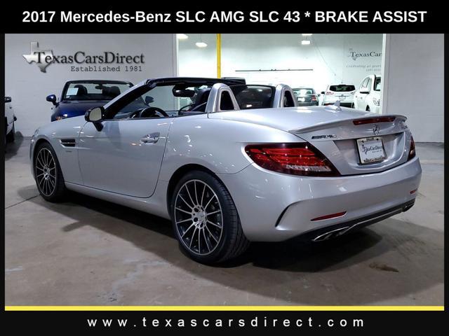 used 2017 Mercedes-Benz AMG SLC 43 car, priced at $26,995