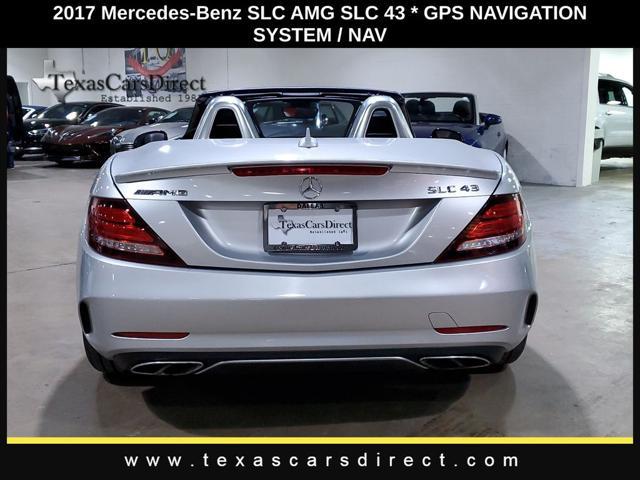 used 2017 Mercedes-Benz AMG SLC 43 car, priced at $26,995