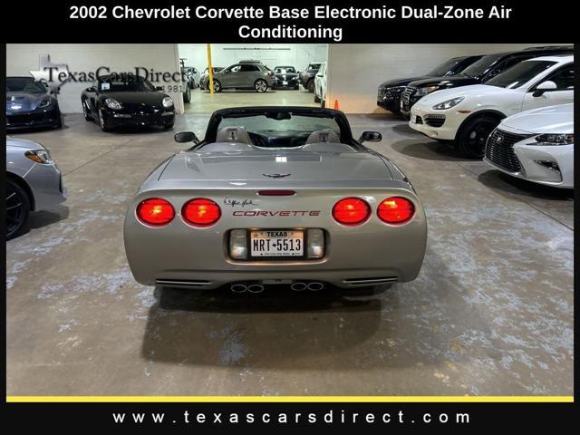 used 2002 Chevrolet Corvette car, priced at $17,994