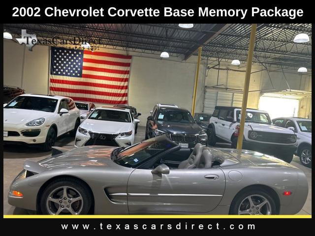 used 2002 Chevrolet Corvette car, priced at $17,994