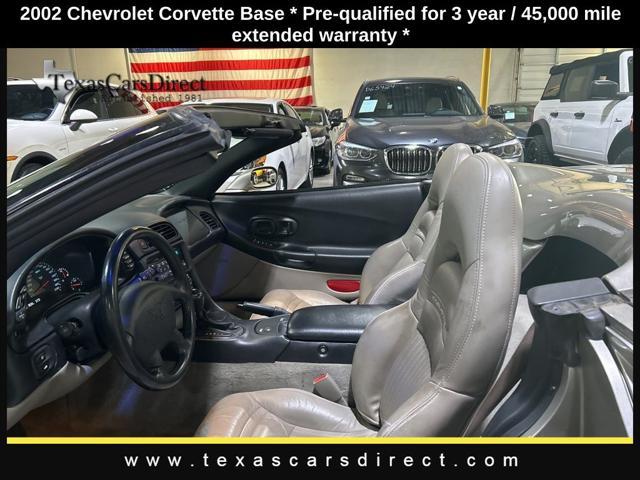 used 2002 Chevrolet Corvette car, priced at $17,994