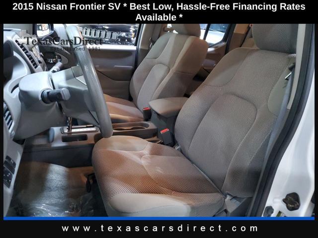 used 2015 Nissan Frontier car, priced at $15,840