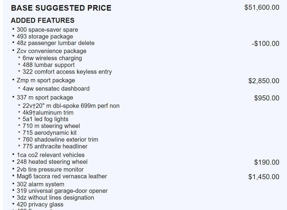 used 2021 BMW X4 car, priced at $36,495