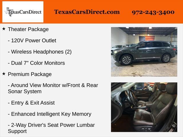 used 2013 INFINITI JX35 car, priced at $9,887
