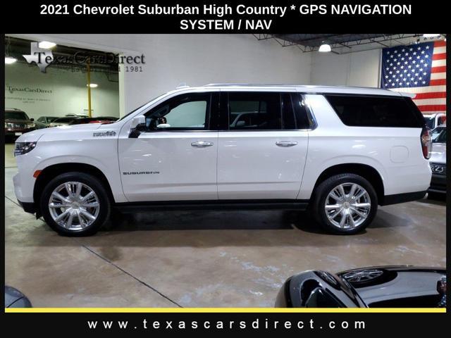 used 2021 Chevrolet Suburban car, priced at $57,349