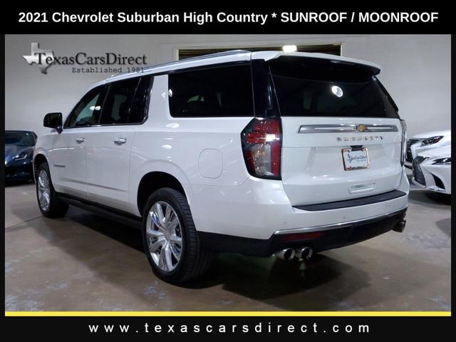 used 2021 Chevrolet Suburban car, priced at $57,349