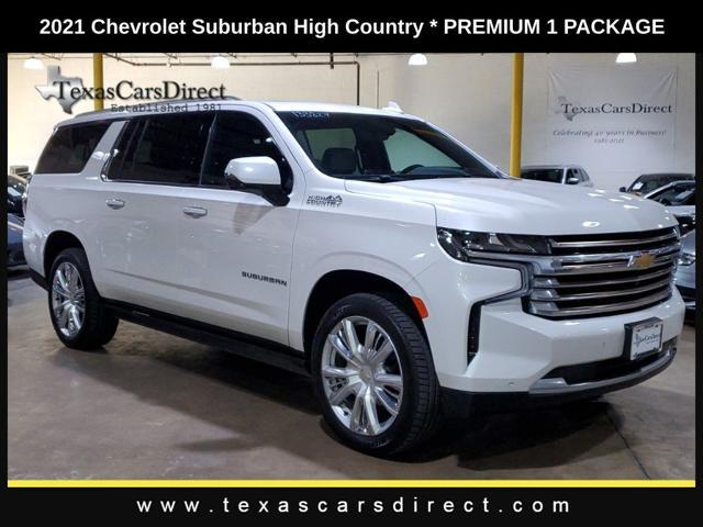 used 2021 Chevrolet Suburban car, priced at $57,349