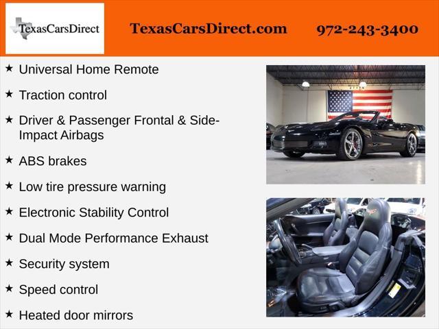 used 2008 Chevrolet Corvette car, priced at $22,786