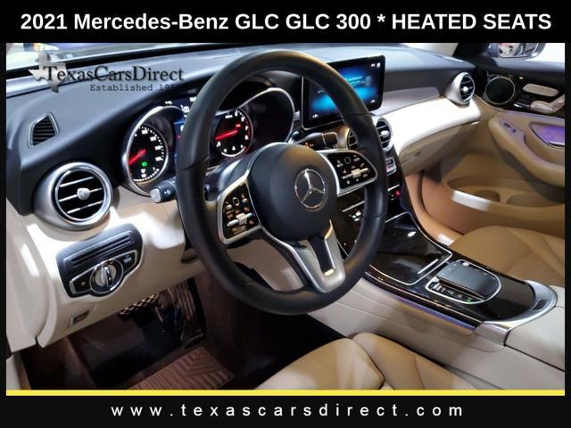 used 2021 Mercedes-Benz GLC 300 car, priced at $32,895