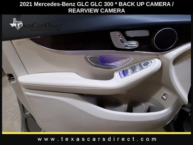 used 2021 Mercedes-Benz GLC 300 car, priced at $32,895